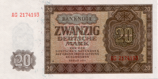1948 - Bei der Zweitauflage Plattennummern
