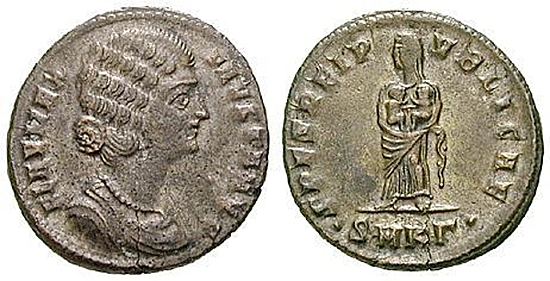 Fausta, Frau Constantinus I.