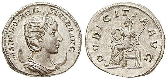 Otacilia Severa, Frau Philippus I.
